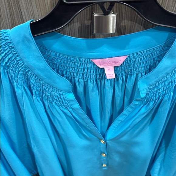 Lilly Pulitzer XL Elsa Silk Blouse - Picture 5 of 7